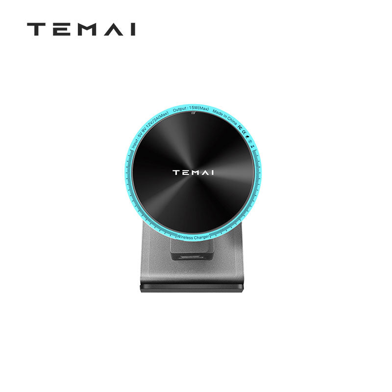 Temai MagSafe mobilholder og lader for Model 3 2018-08.2023/Model Y 2021-2024