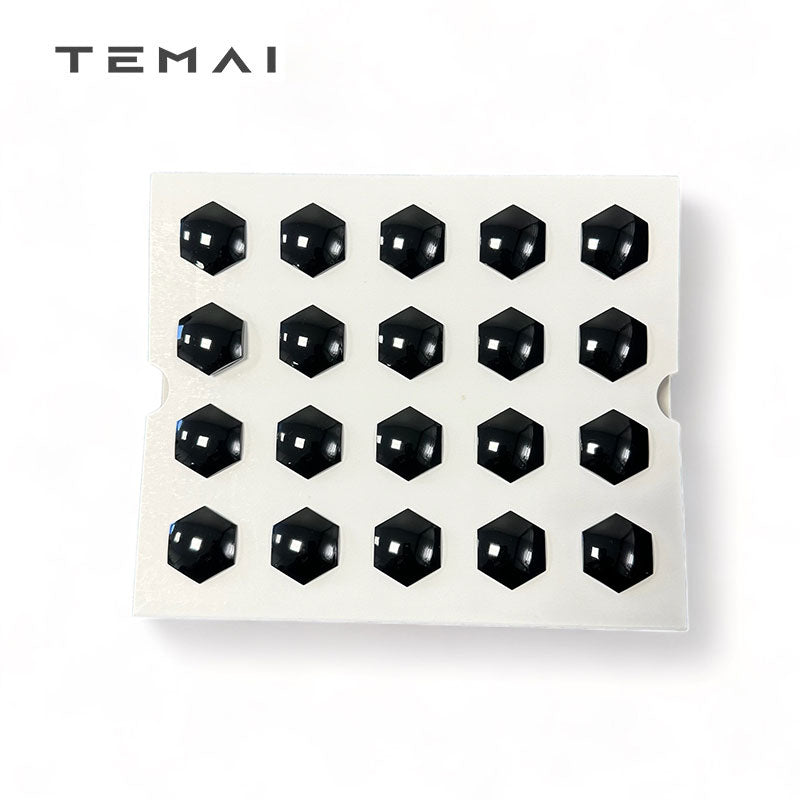 Pyörän mutterien 21 mm (40 kpl) teemikapselit - malli 3/y
