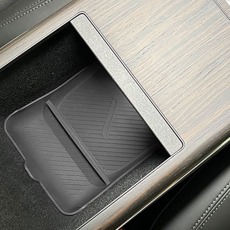 Silikonmatte under armlenet for Model S/X 2022+