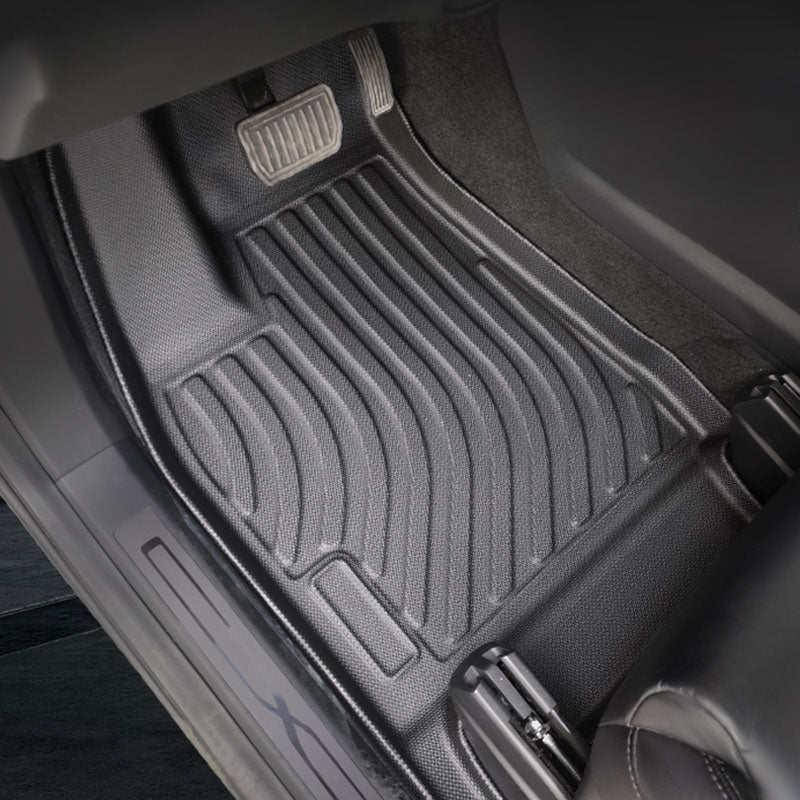 Allværsmatter foran og bak TPE - Model X 5s 2016-2020