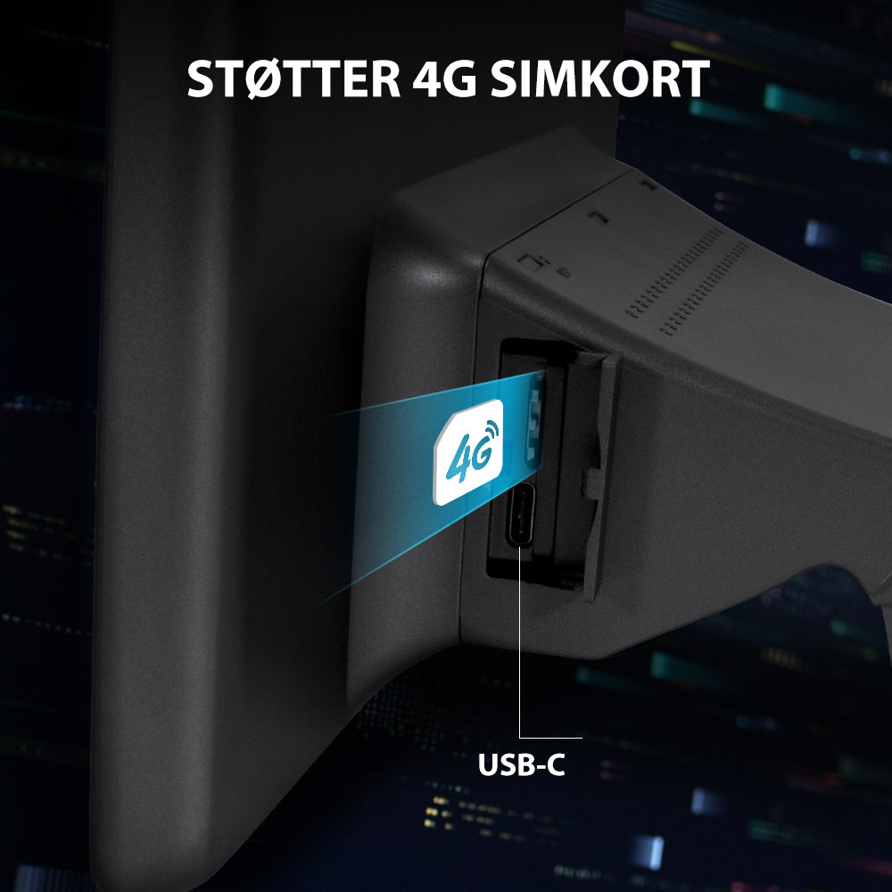 Hans-näyttely 10,25" Dashboard 4G Android -näyttö – malli 3 2016-2022 / malli Y 2021-2024