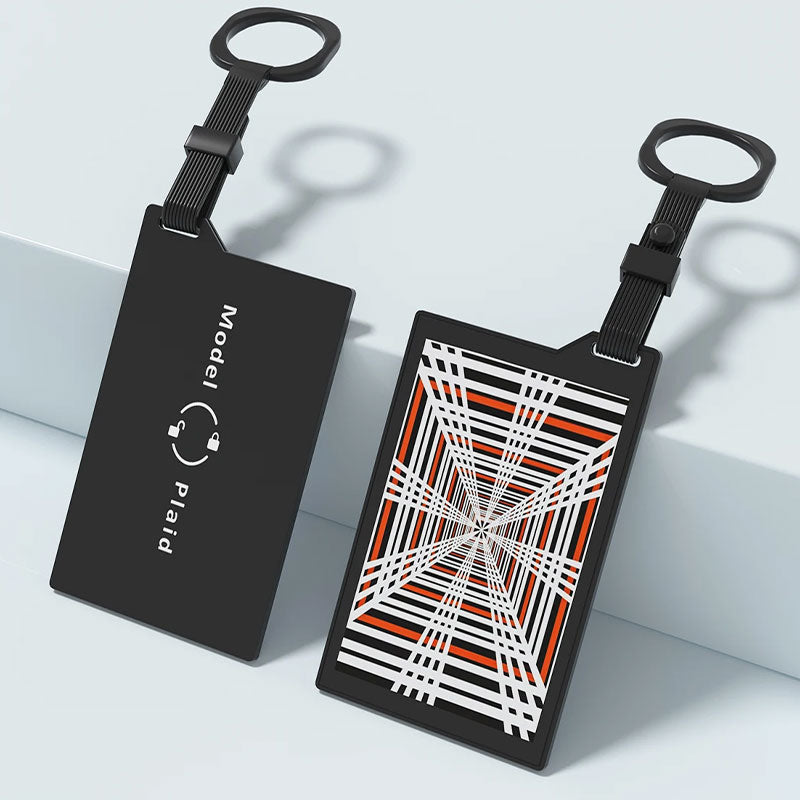 Nøkkelkortholder Plaid - Model S/X/3/Y