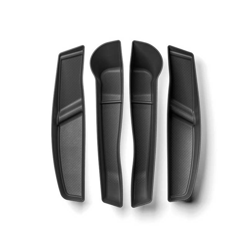 Innlegg til oppbevaring i dører (4 stk) for Model Y 2021-2024