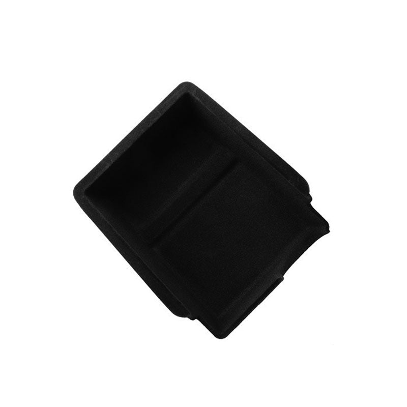 Oppbevaringsboks under armlenet flokket - Model 3 2021-2023/Model Y 2021-2024