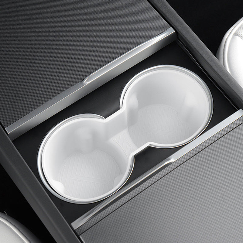 Koppholder til midtkonsoll Hvit for Model 3 2024+