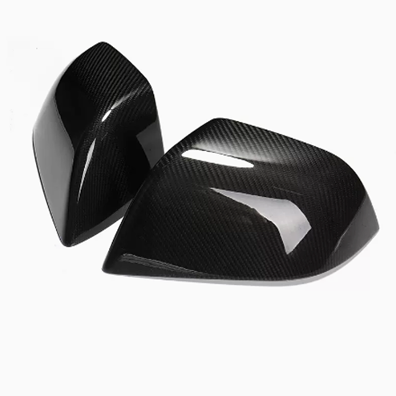 Ekte karbonfiber - Deksel til speilhus - Model 3 (2018-08.2023)