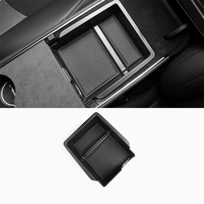 Oppbevaringsboks under armlenet 2 - Model 3 2021-2023/Model Y 2021-2024