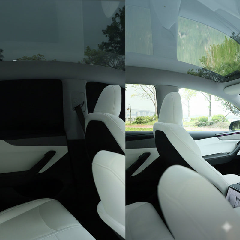 Solskjerming til sidevinduer for Model Y 2025+