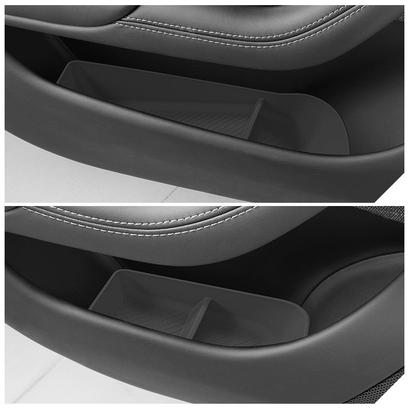 Innlegg til oppbevaring i dører (4 stk) for Model S (2022+)