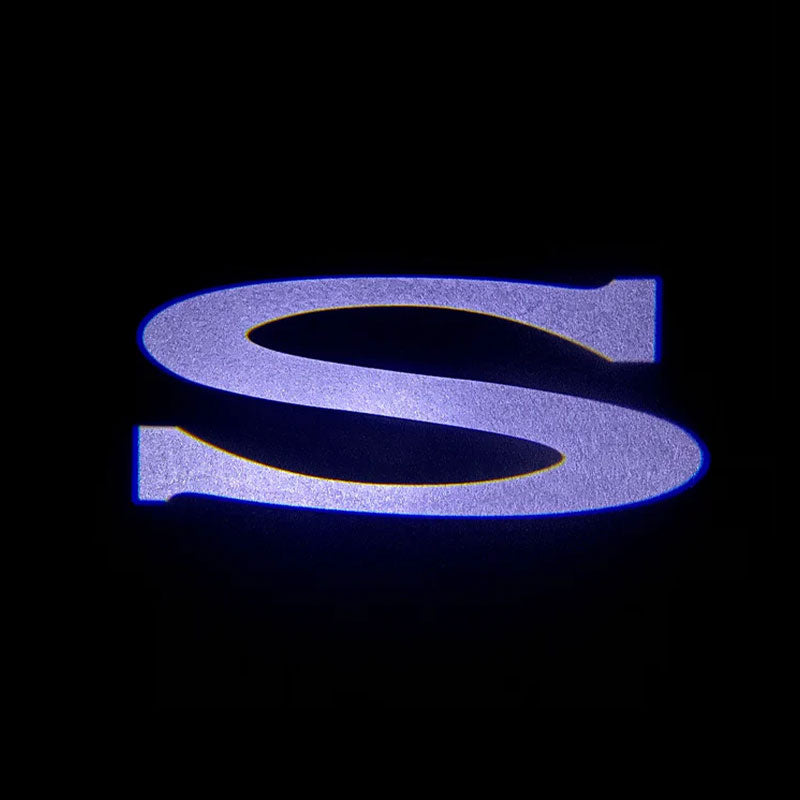 Dørlys med logo 2 stk - Model S