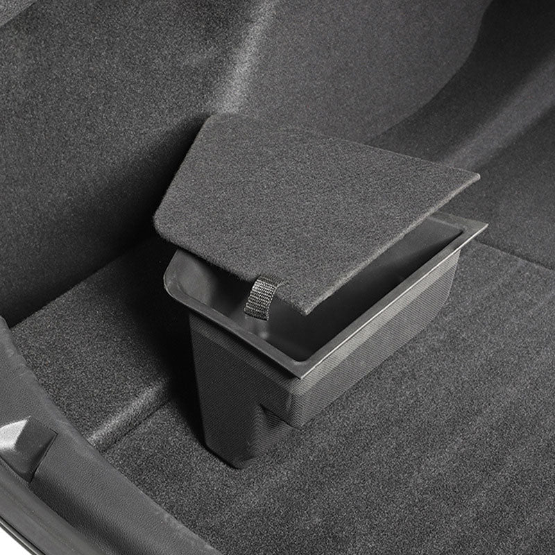 Oppbevaringsboks til bagasjerom med teppelokk for Model 3 (2018-08.2023)
