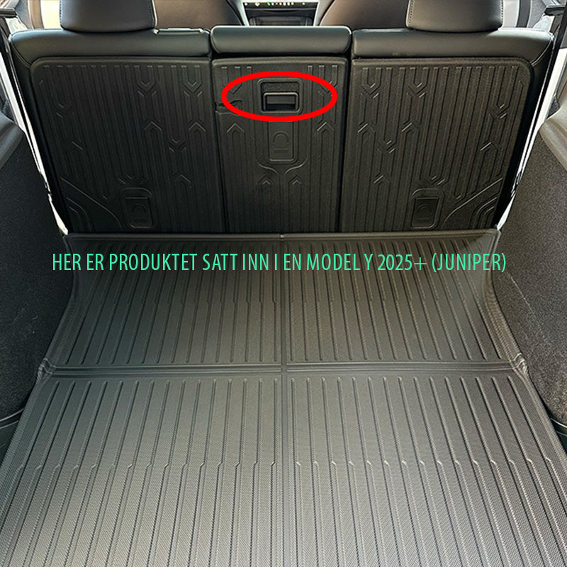 Suojaus selkänojalle TPE - malli Y 2021-2024