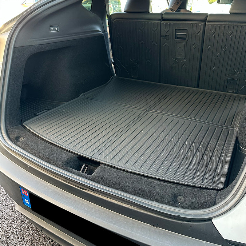 Allværsmatter XPE Komplett sett med 6 deler for Model Y 2025+