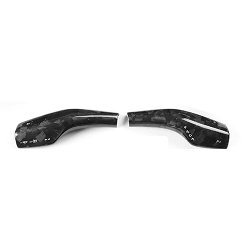 Real Carbon Fiber - Kankit vaihdevalitsimelle - malli 3 2018-2023/malli Y 2021-2024