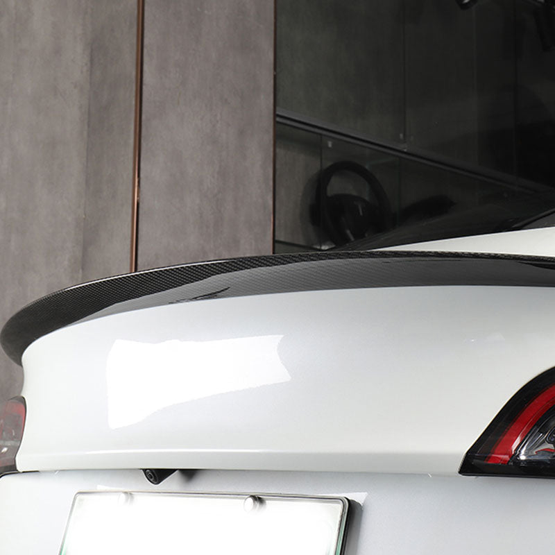 Ekte karbonfiber - OEM Spoiler - Model 3 (2018-08.2023)