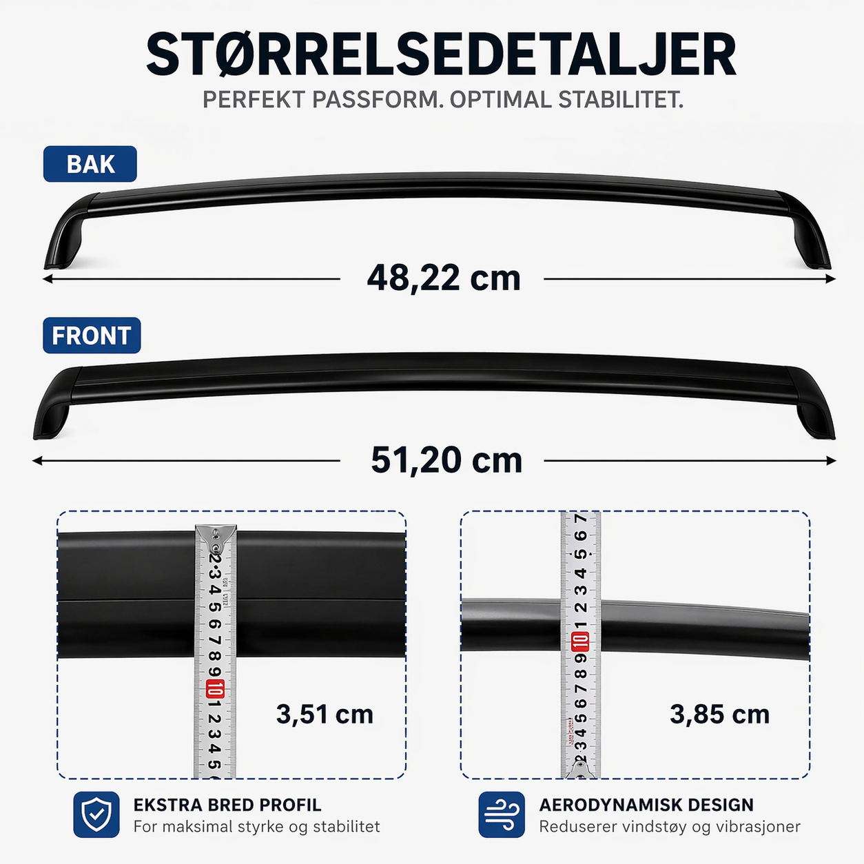 Takstativ PRO med lås for Tesla Model 3
