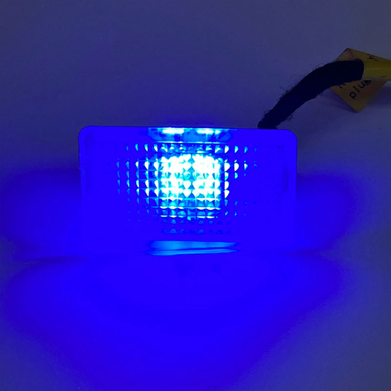 LED-lys RGB 2 stk med fjernkontroll