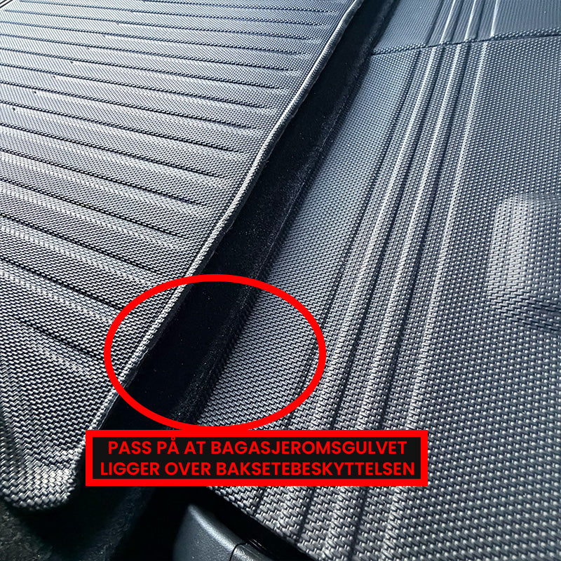 Beskyttelse til bakseteryggen XPE for Model Y 2025+